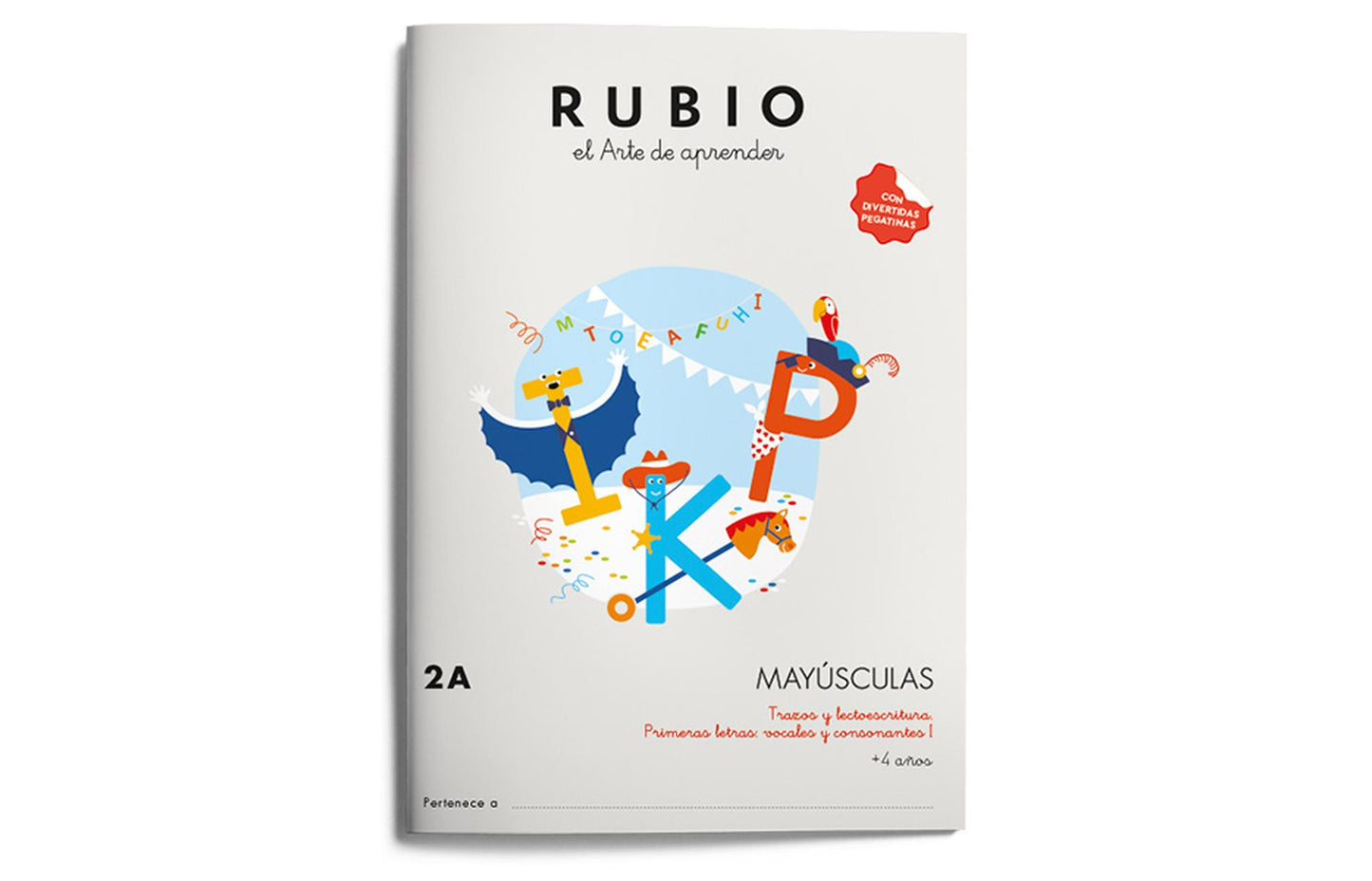 CUADERNO MAYÚSCULAS RUBIO