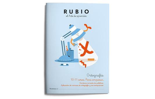 CUADERNO ORTOGRAFÍA RUBIO