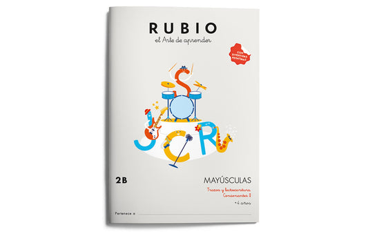 CUADERNO MAYÚSCULAS  RUBIO