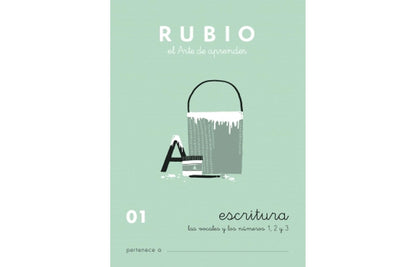 CUADERNO CALIGRAFÍAS RUBIO