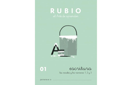 CUADERNO CALIGRAFÍAS RUBIO