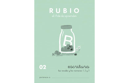 CUADERNO CALIGRAFÍAS RUBIO