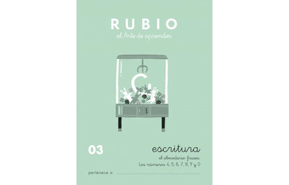CUADERNO CALIGRAFÍAS RUBIO