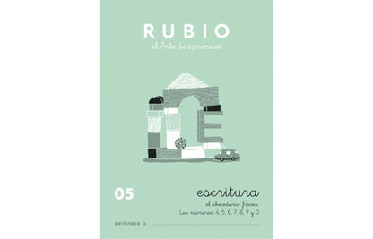 CUADERNO CALIGRAFÍAS RUBIO