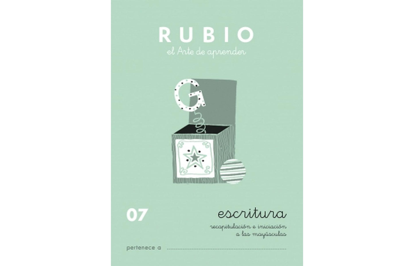 CUADERNO CALIGRAFÍAS RUBIO