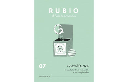 CUADERNO CALIGRAFÍAS RUBIO