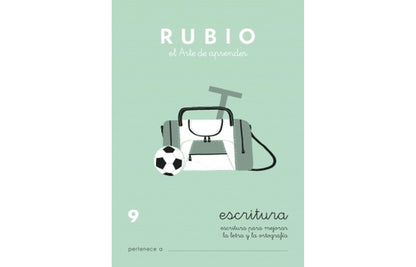 CUADERNO CALIGRAFÍAS RUBIO
