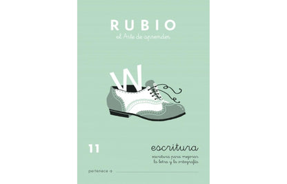 CUADERNO CALIGRAFÍAS RUBIO